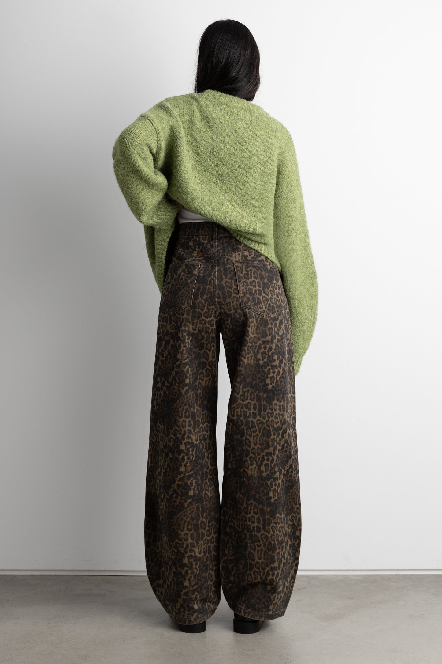 LEOPARD PRINT JEAN