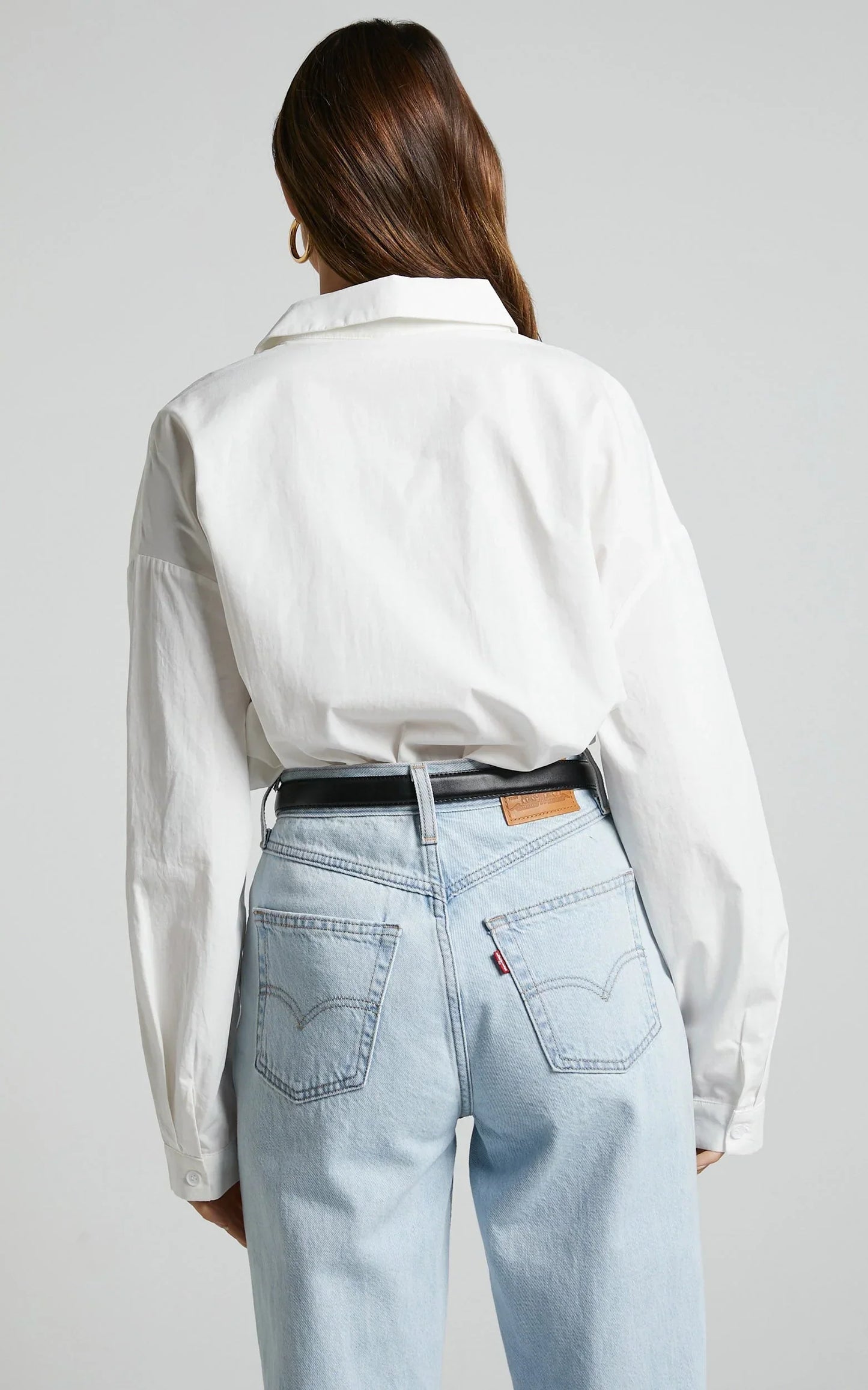 Chaemay Shirt - Long Sleeve Shirt in White
