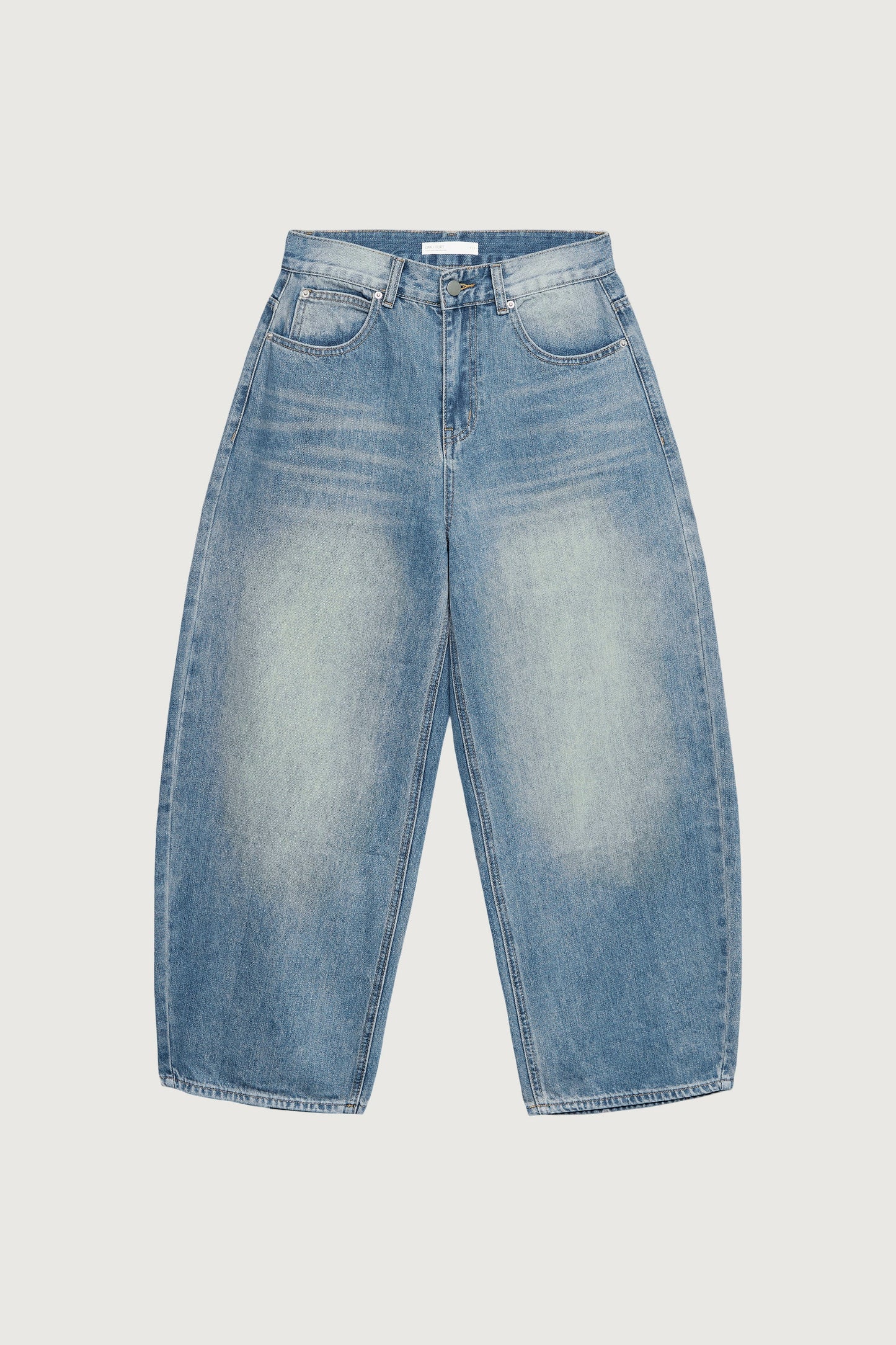 27" CURVE LEG MID RISE DENIM JEAN