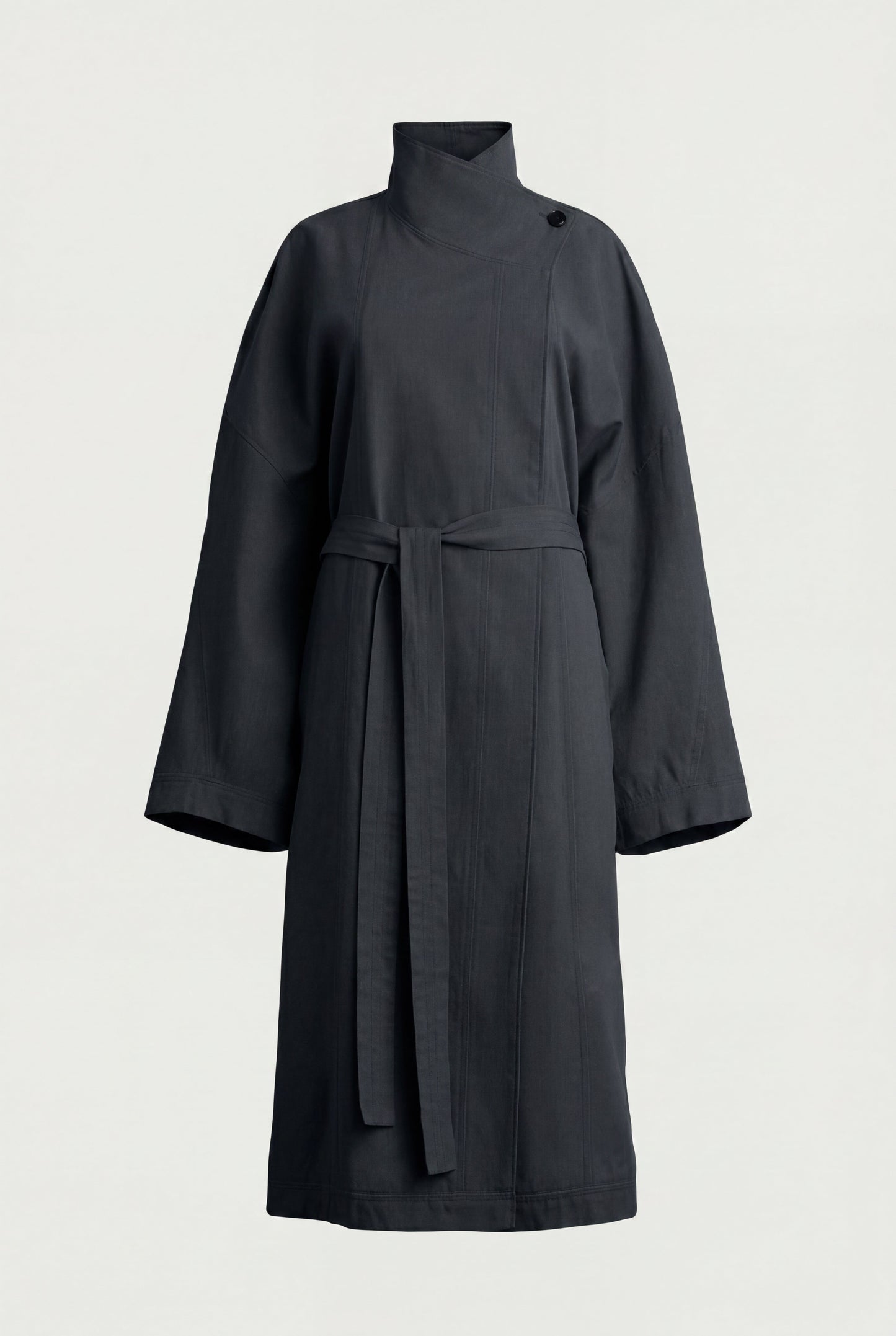 OVERSIZED OPEN FRONT COAT