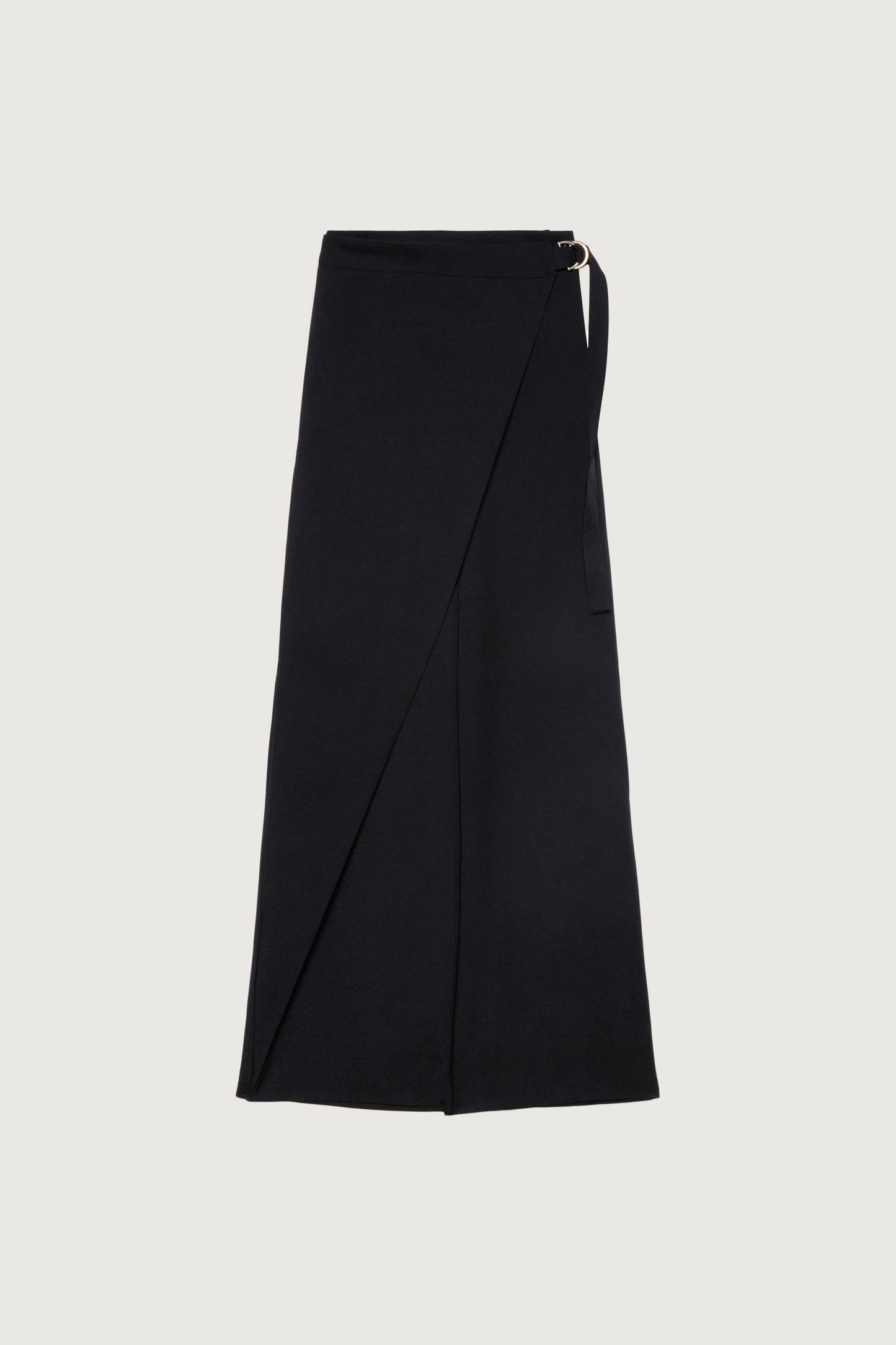 SIDE WRAP STRAIGHT LEG PANTS