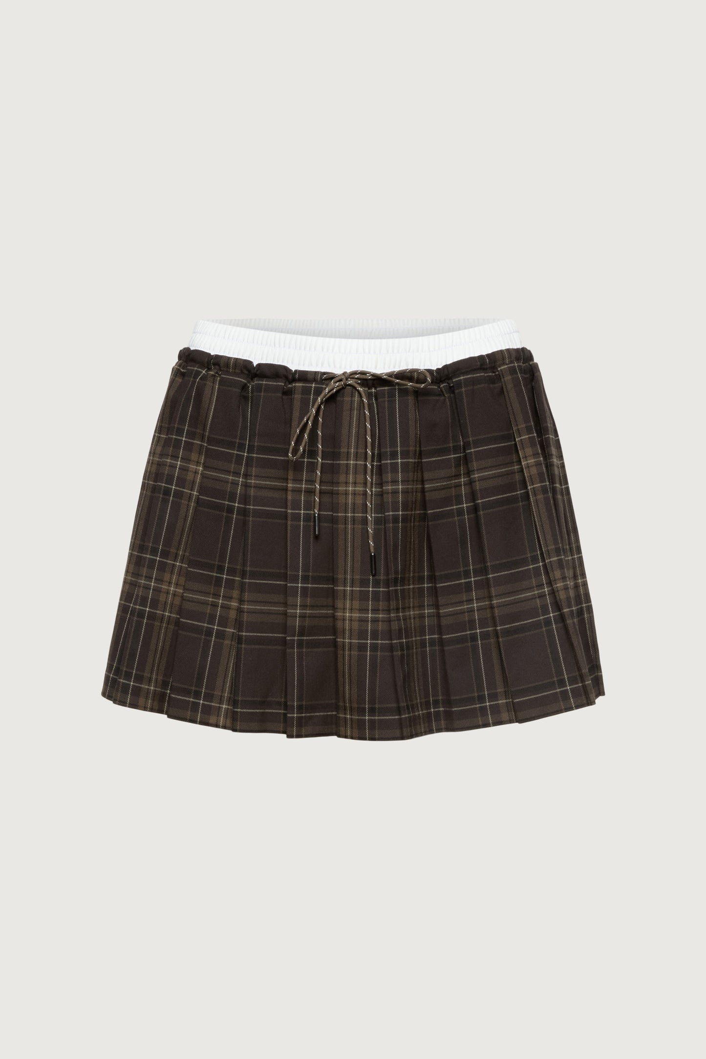 EXPOSED WAIST MINI SKORT