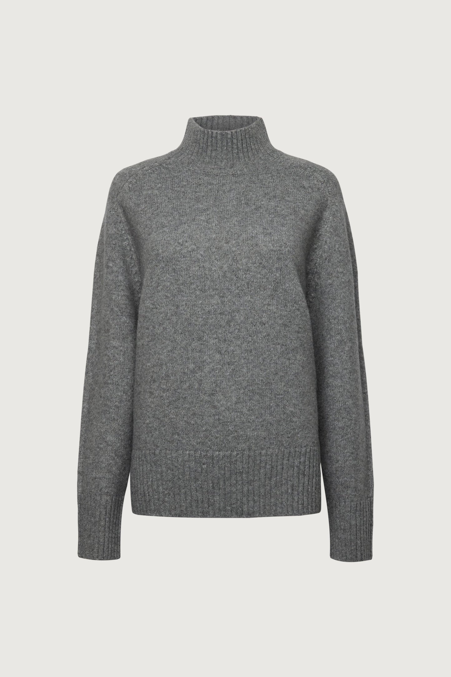 SOFT BRUSHED TURTLENECK SWEATER