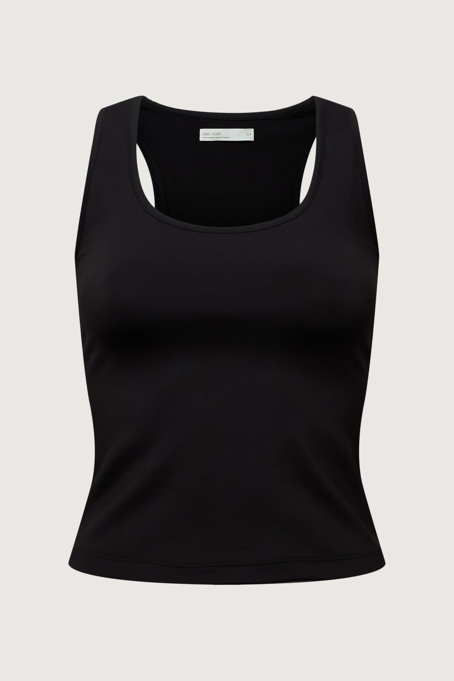 SLIM FIT SCOOP NECK TANK TOP