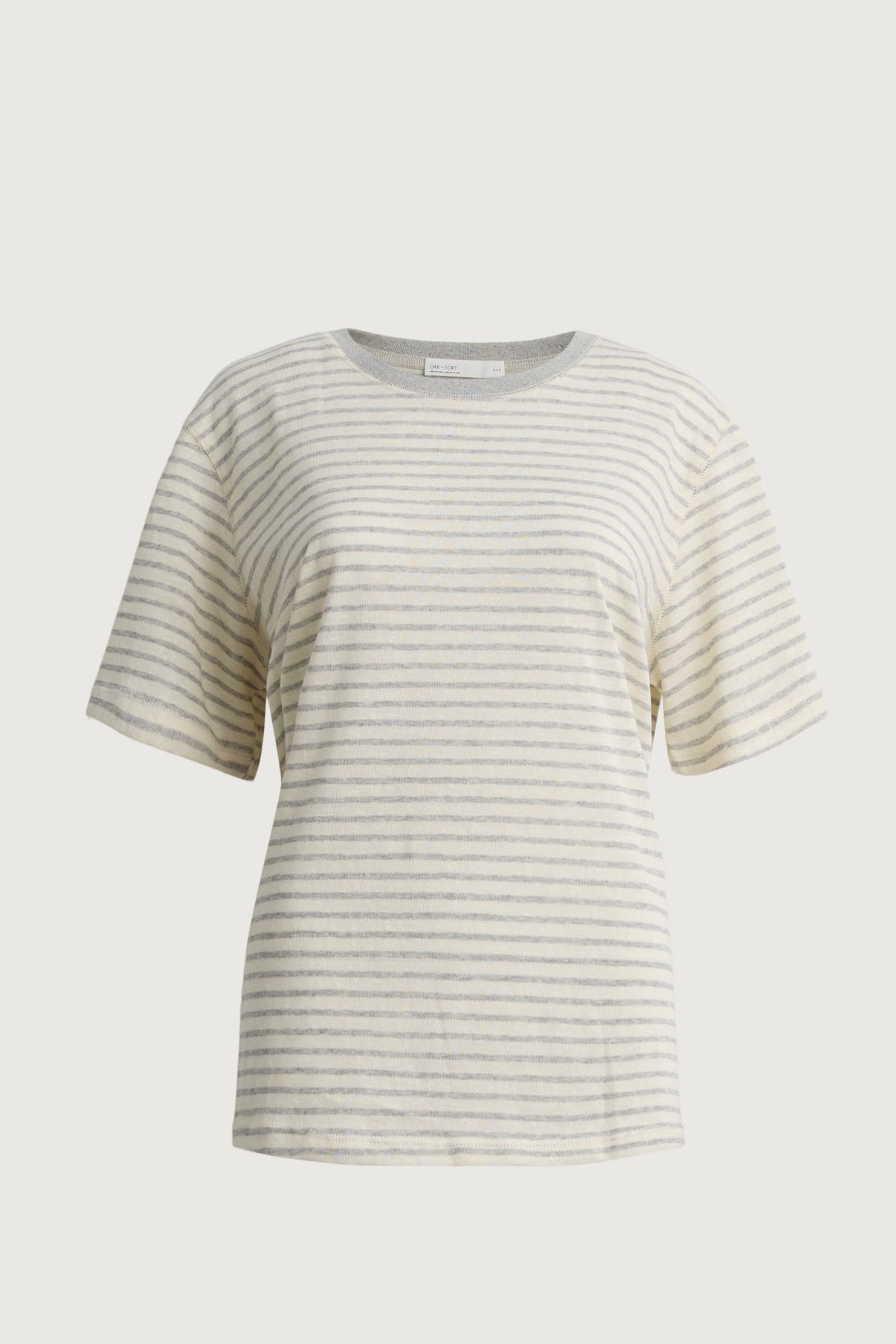 CONTRAST NECK T-SHIRT