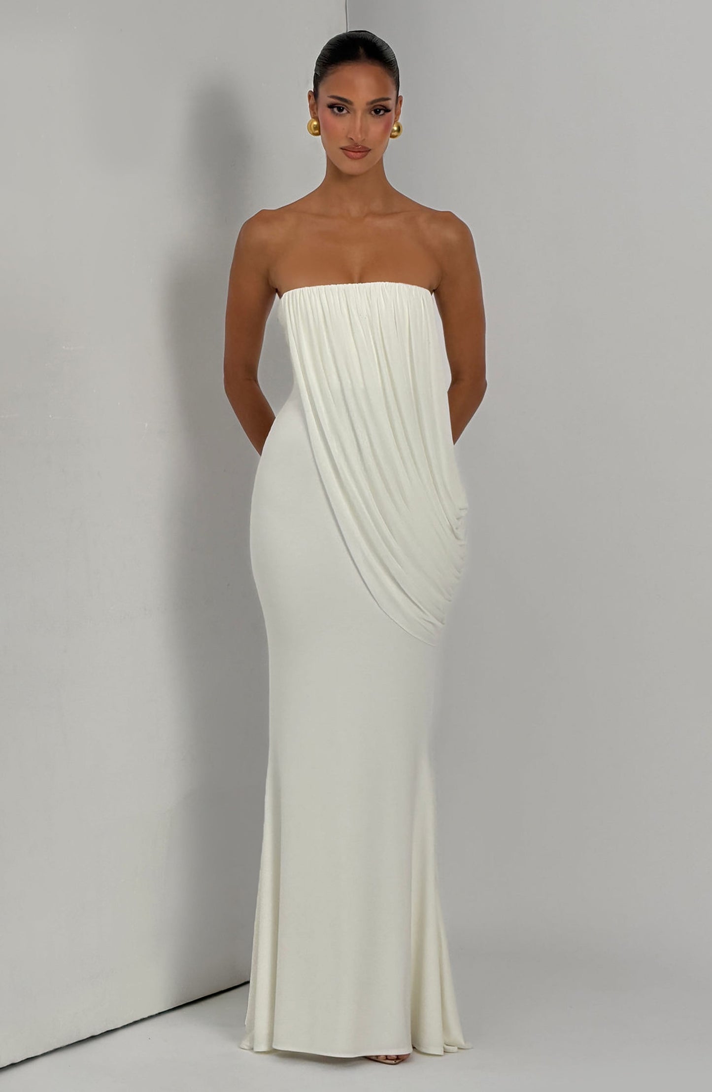 Vienna Maxi Dress - Ivory