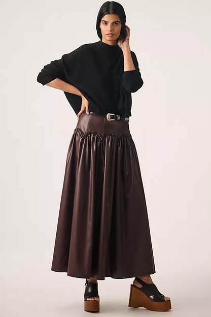 The Alani Cashmere Mock-Neck Sweater