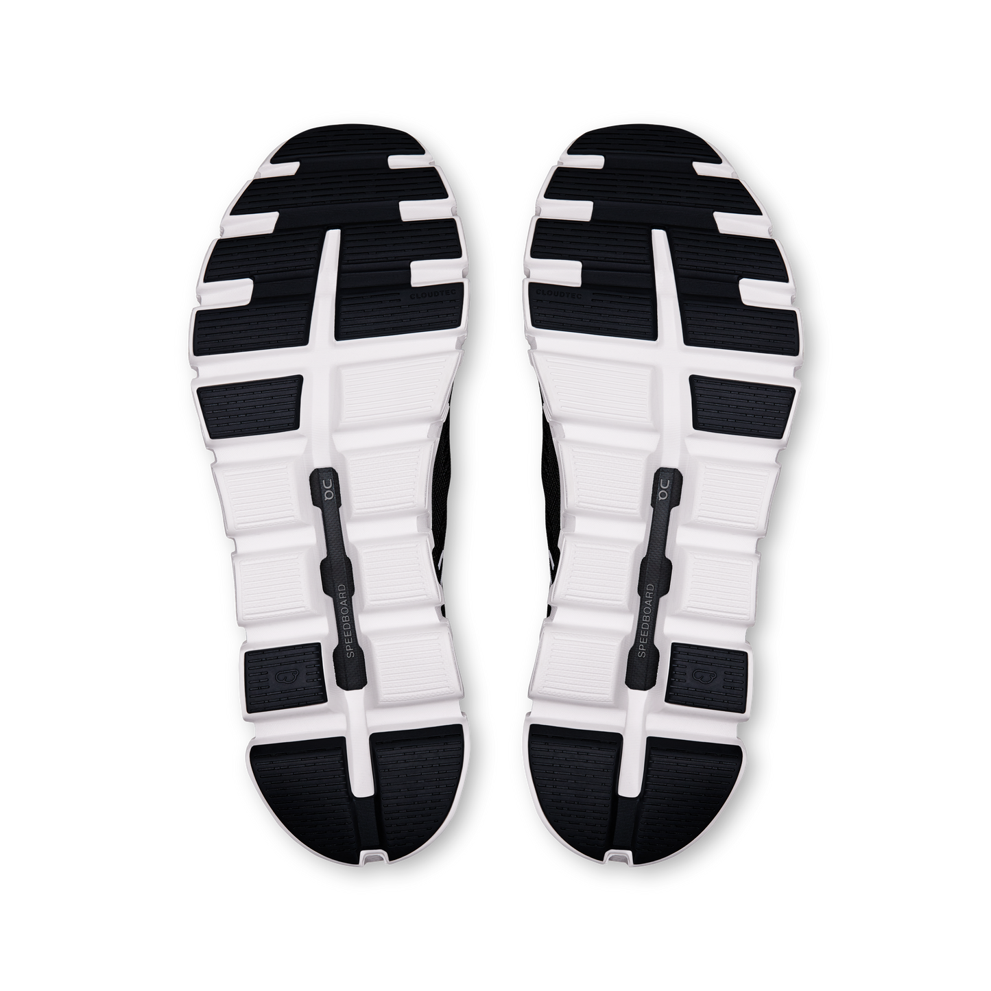 On Running Cloud 6 Coast -Black White