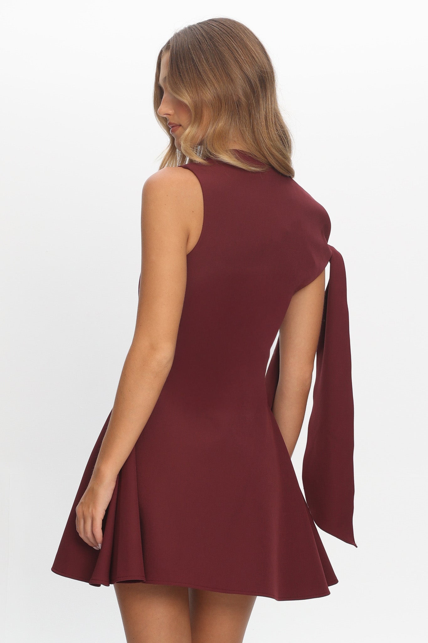 It’s A Match Mini Dress Burgundy