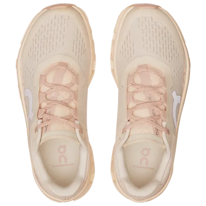 On Cloudmonster-Tan/Pink