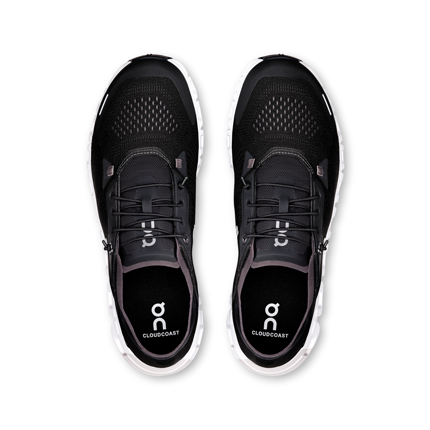 On Running Cloud 6 Coast -Black White
