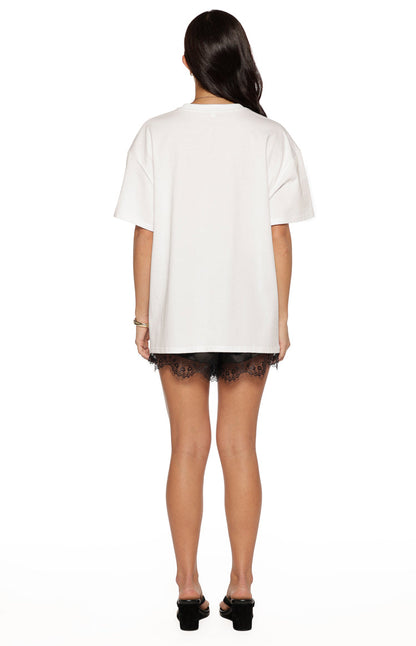 Alba Plain White Tee