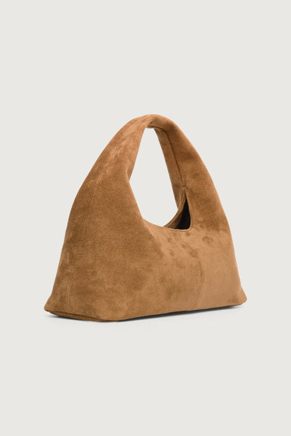 DEMI SHOULDER BAG IN VEGAN SUEDE