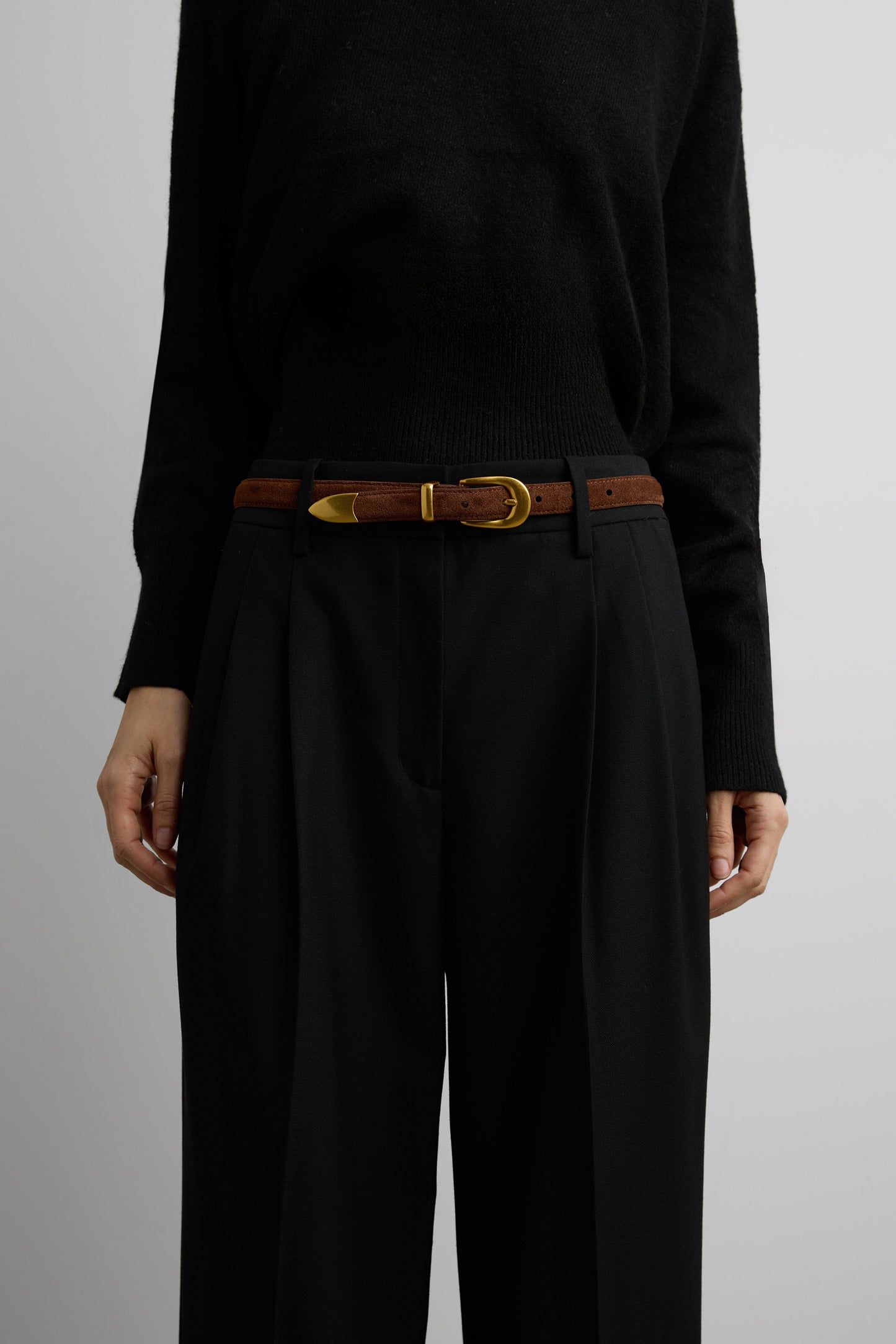 MILA SUEDE WESTERN BELT