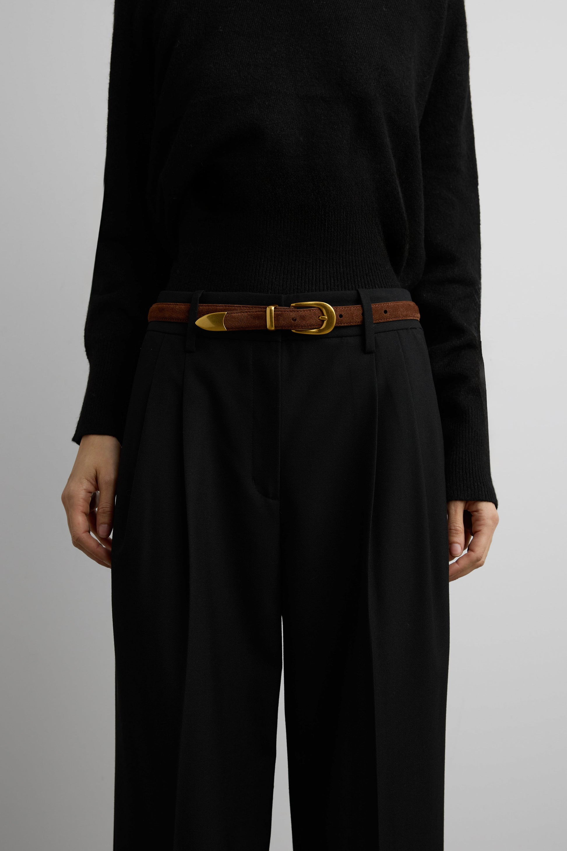 MILA SUEDE WESTERN BELT