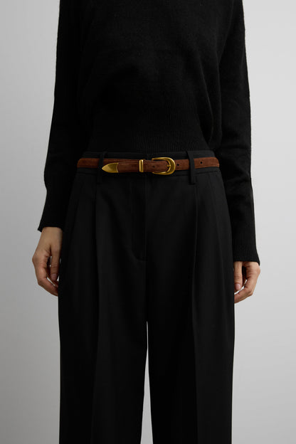 MILA SUEDE WESTERN BELT