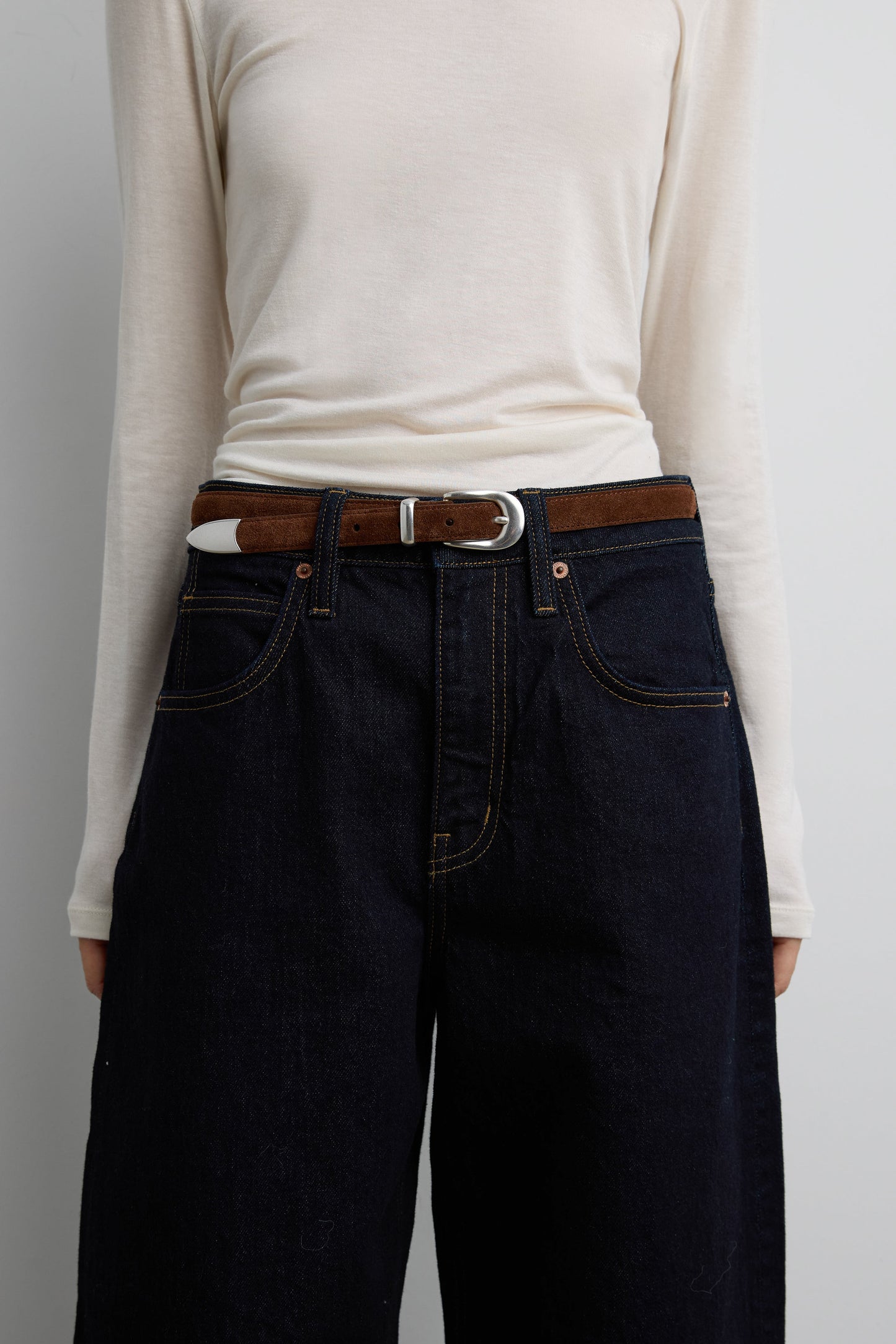 MILA SUEDE WESTERN BELT