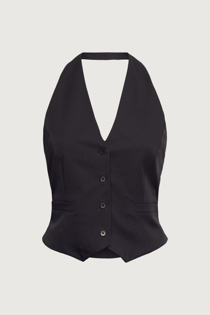 HALTER SUITING VEST