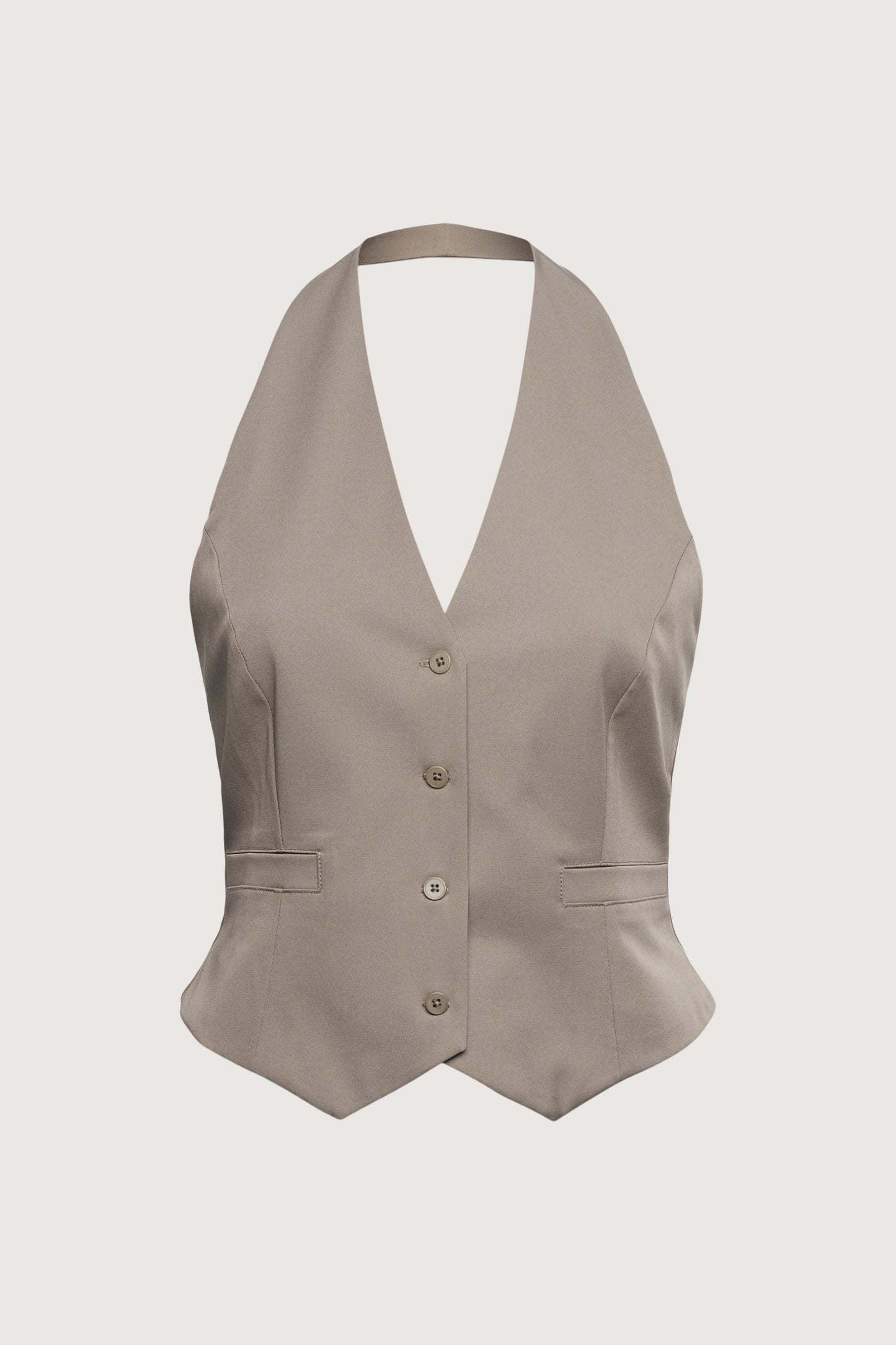 HALTER SUITING VEST