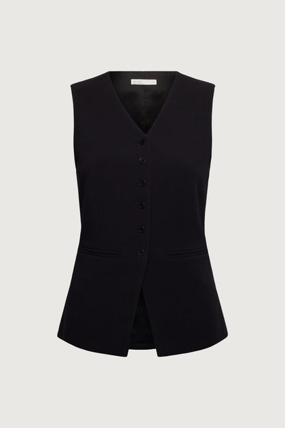 BUTTON FRONT SUITING VEST