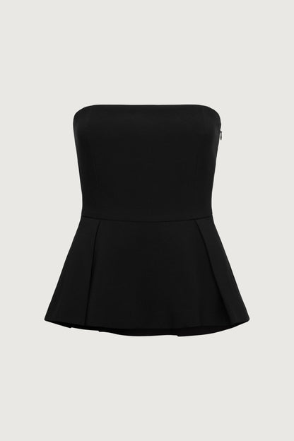 PEPLUM TUBE TOP