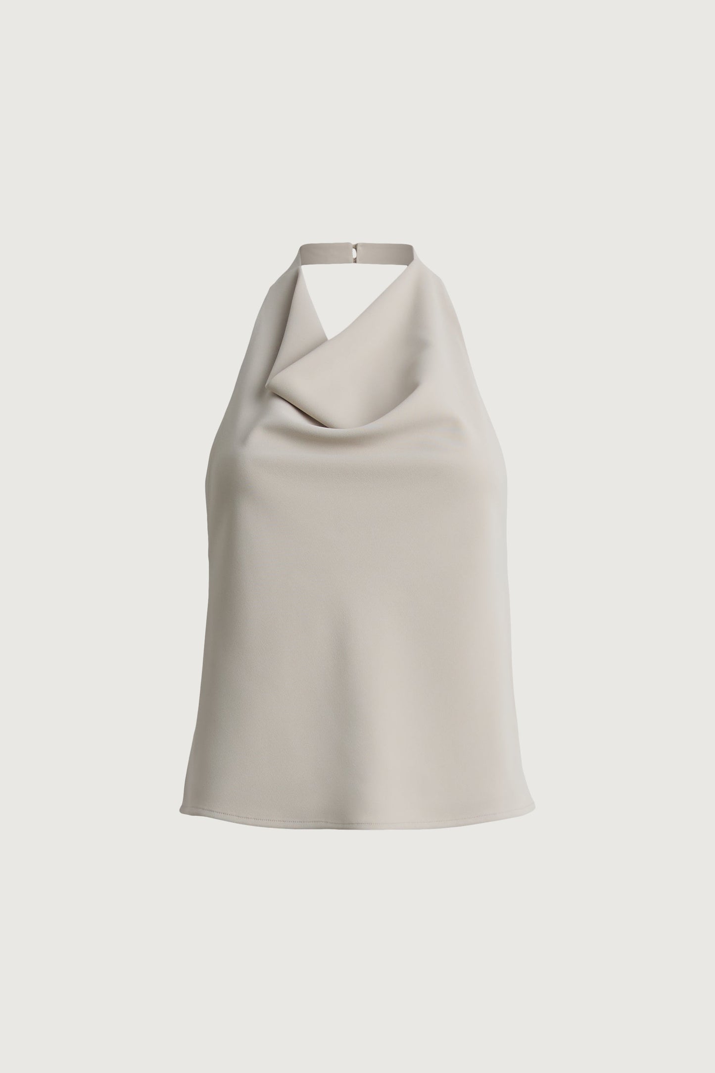 HALTER COWL NECK TOP