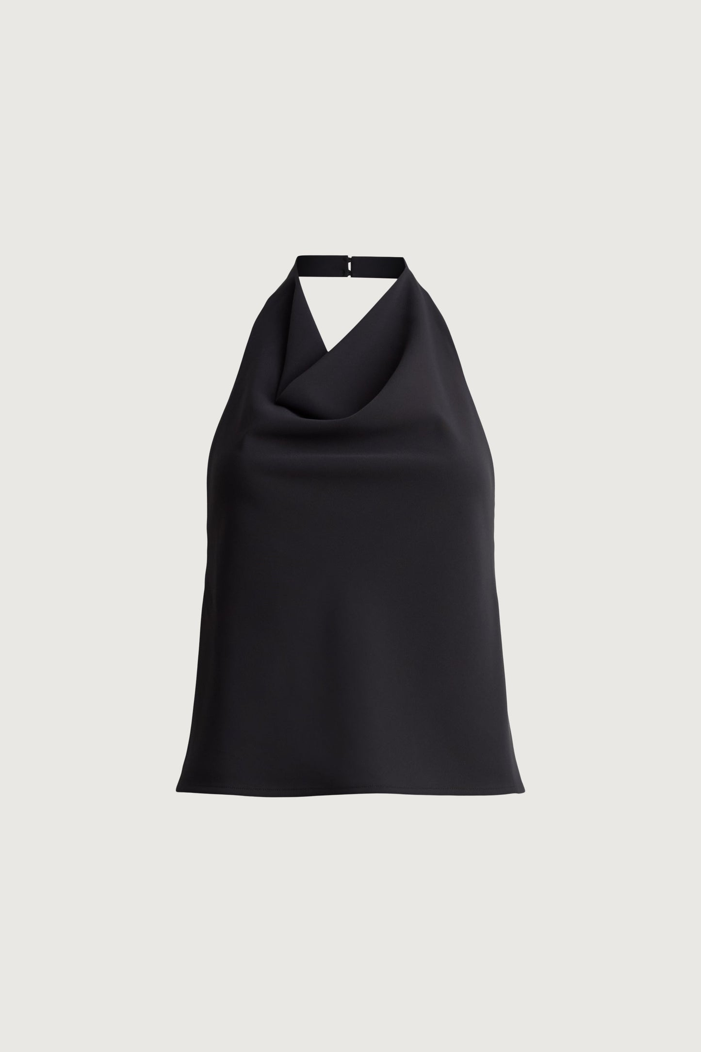 HALTER COWL NECK TOP