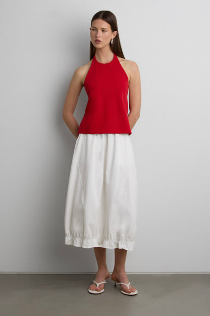 HALTER OPEN BACK TANK TOP