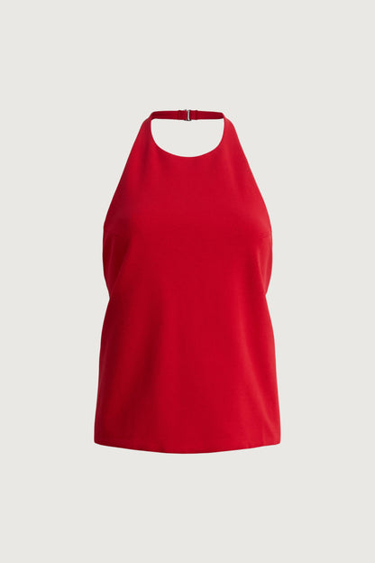 HALTER OPEN BACK TANK TOP