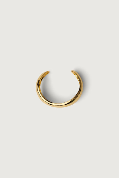 THICK WAVY CUFF BRACELET