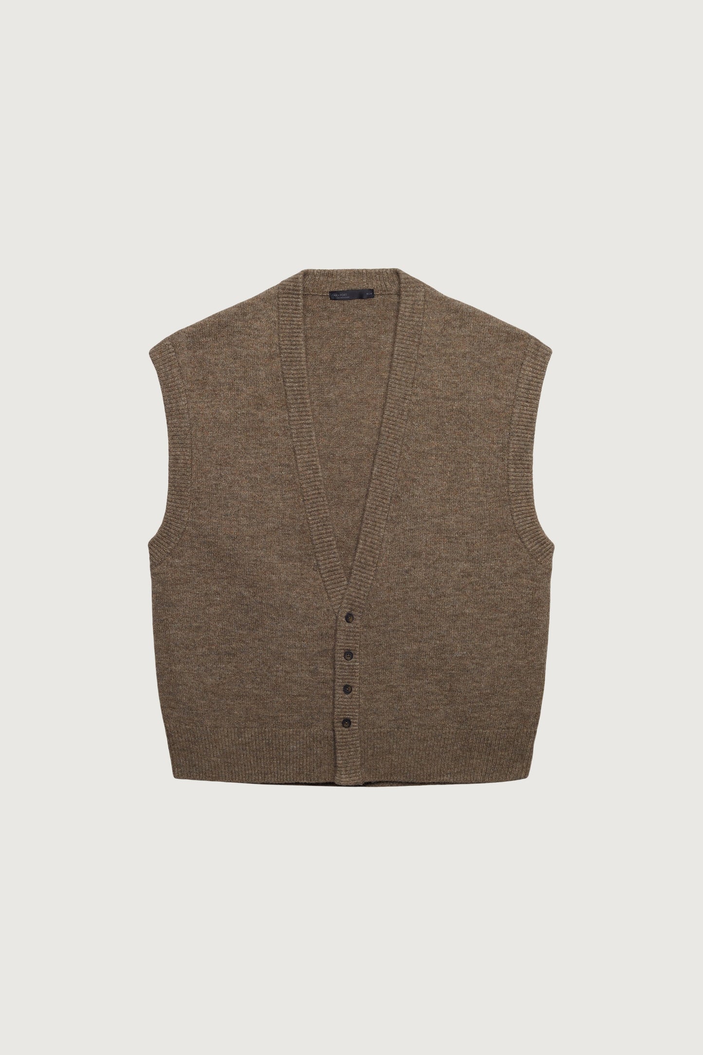 BUTTON FRONT SWEATER VEST