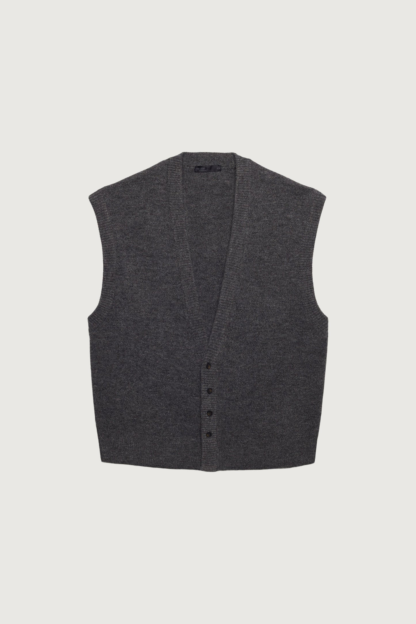 BUTTON FRONT SWEATER VEST