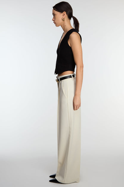 BUTTON FRONT KNIT VEST