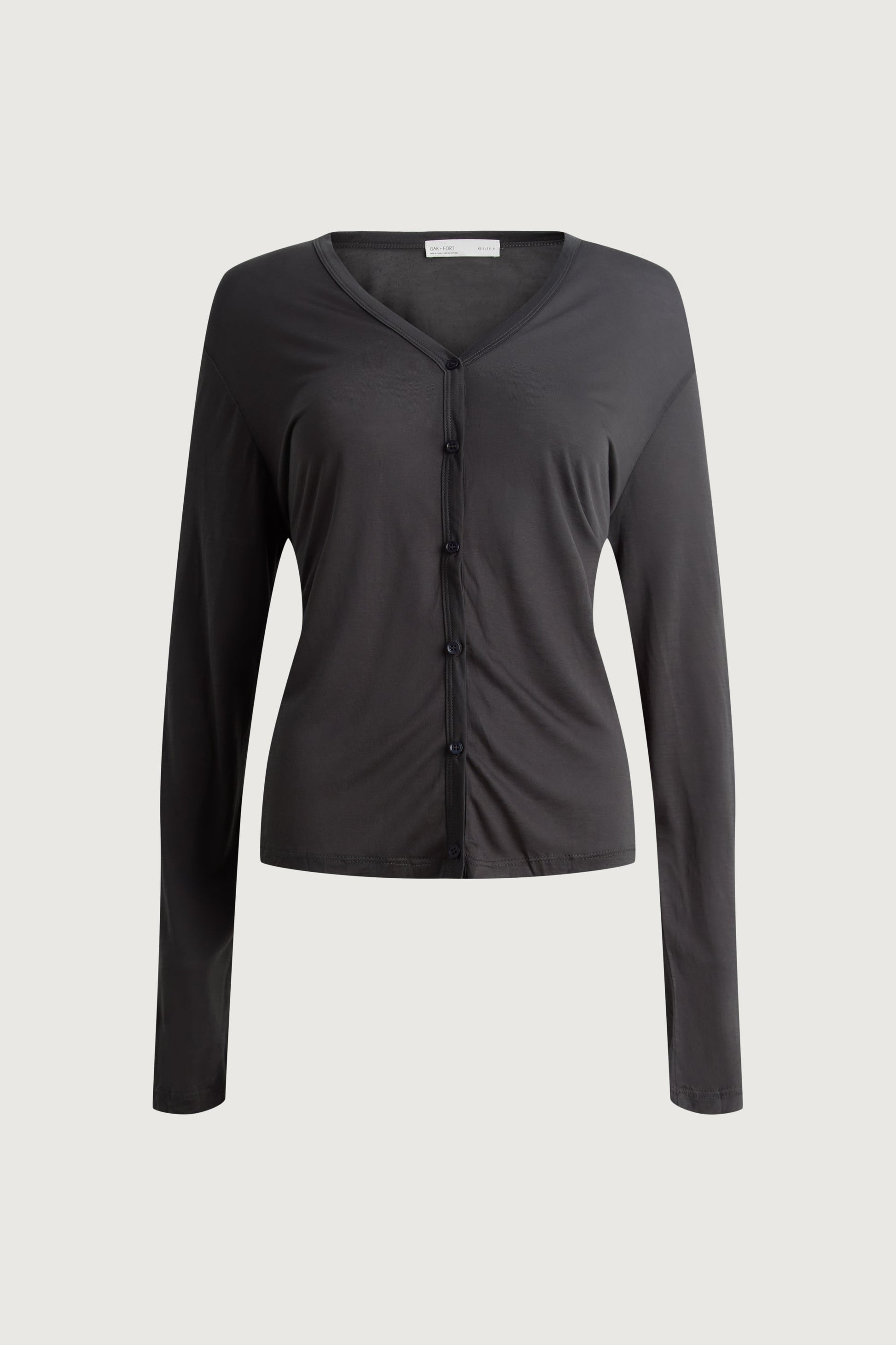 SHEER V-NECK CARDIGAN
