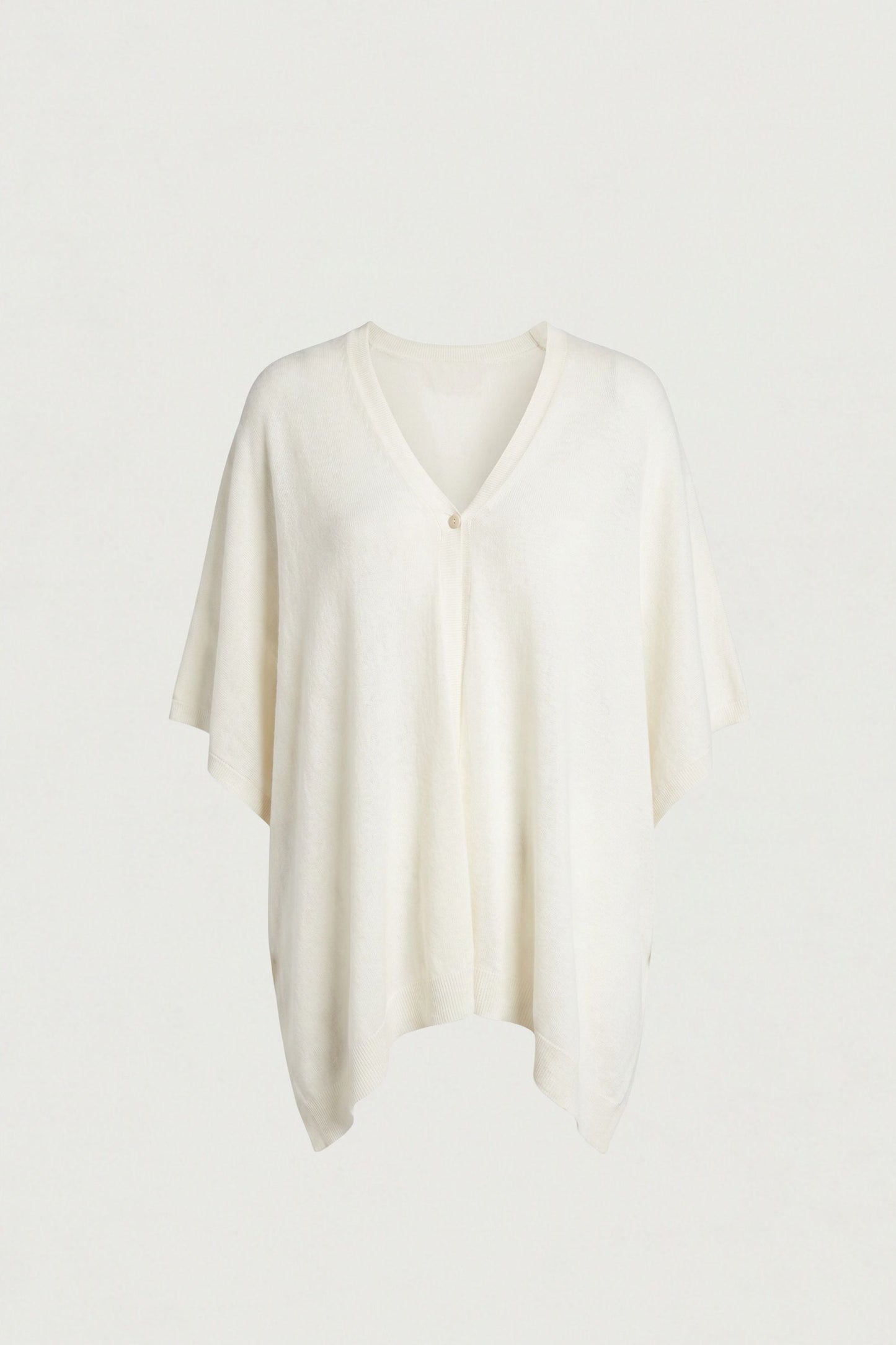 SHEER CARDIGAN WITH BUTTON FRONT