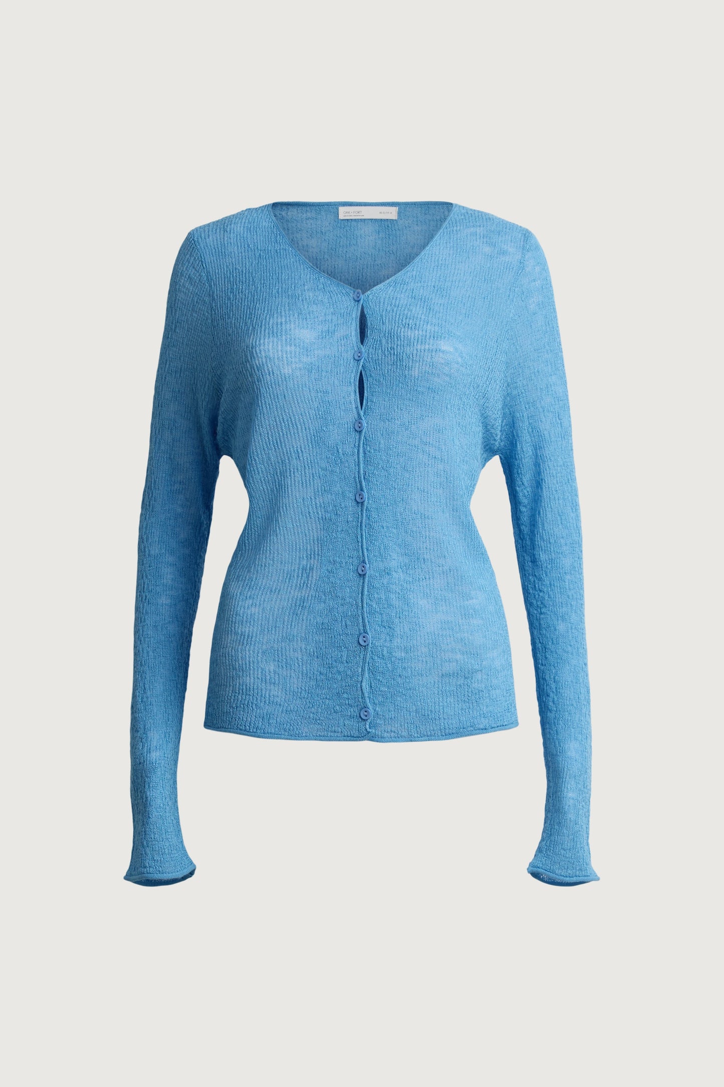 TEXTURED SHEER CARDIGAN