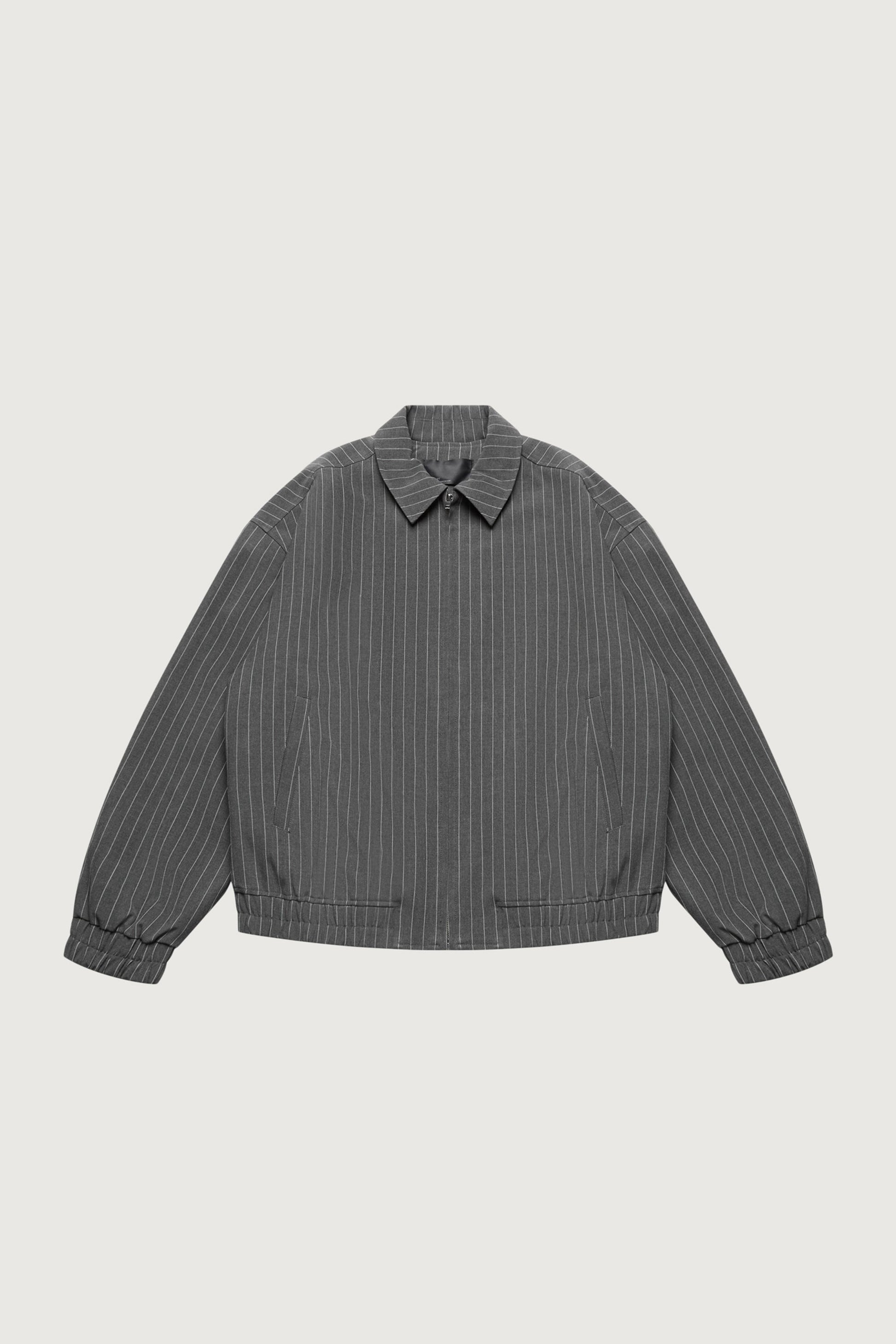 TAILORED QUILTED BOMBER JACKET