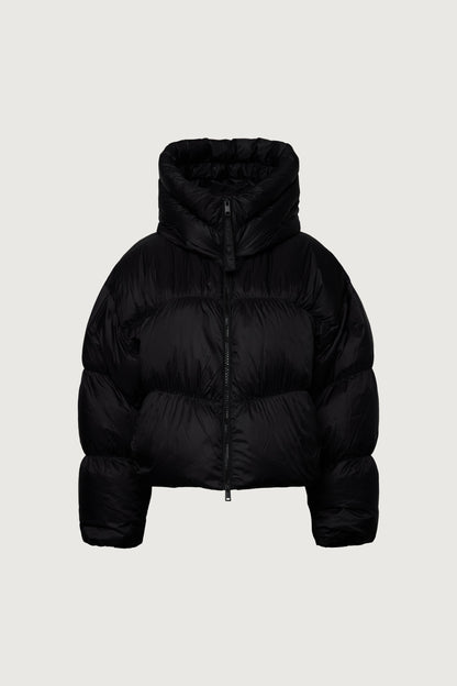 OVERSIZED HOODED DOWN FILL PUFFER JACKET