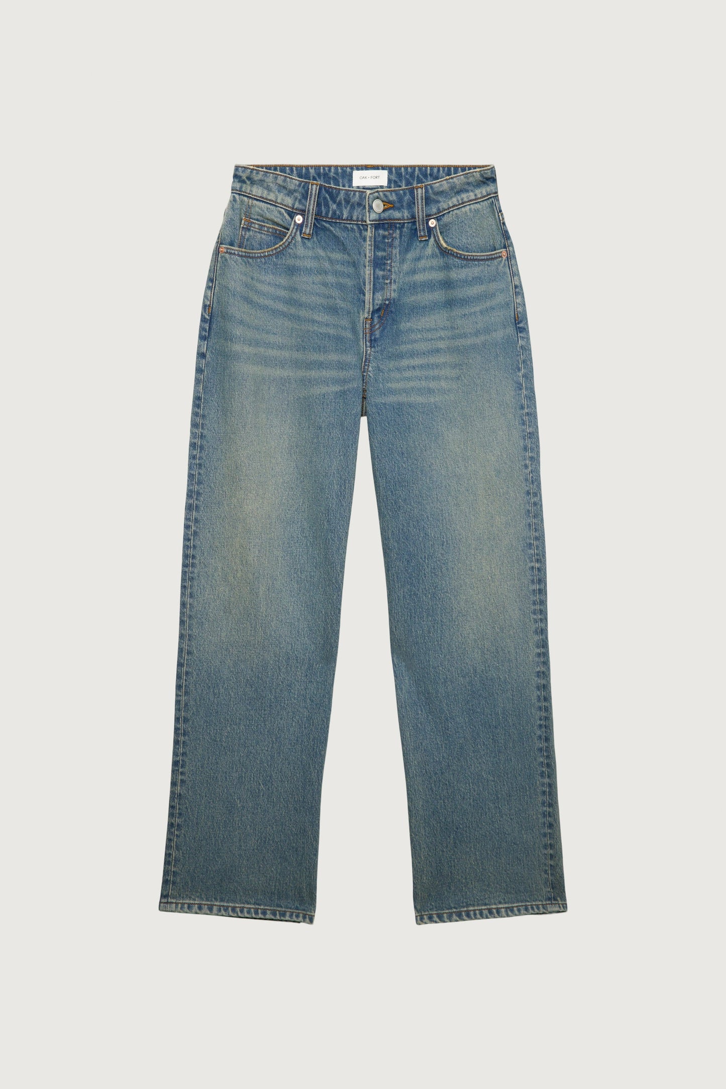MID-RISE STRAIGHT LEG JEAN