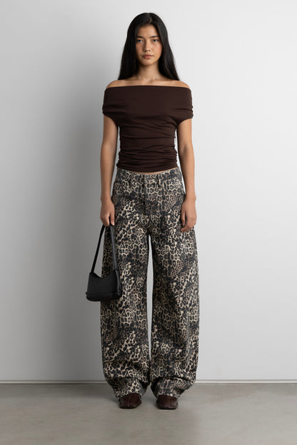 BARREL LEG DENIM JEAN