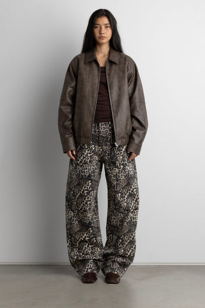 BARREL LEG DENIM JEAN