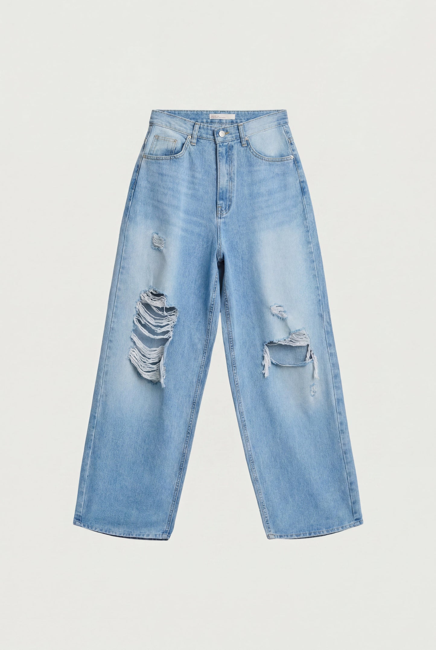 DISTRESSED VINTAGE BAGGY JEAN