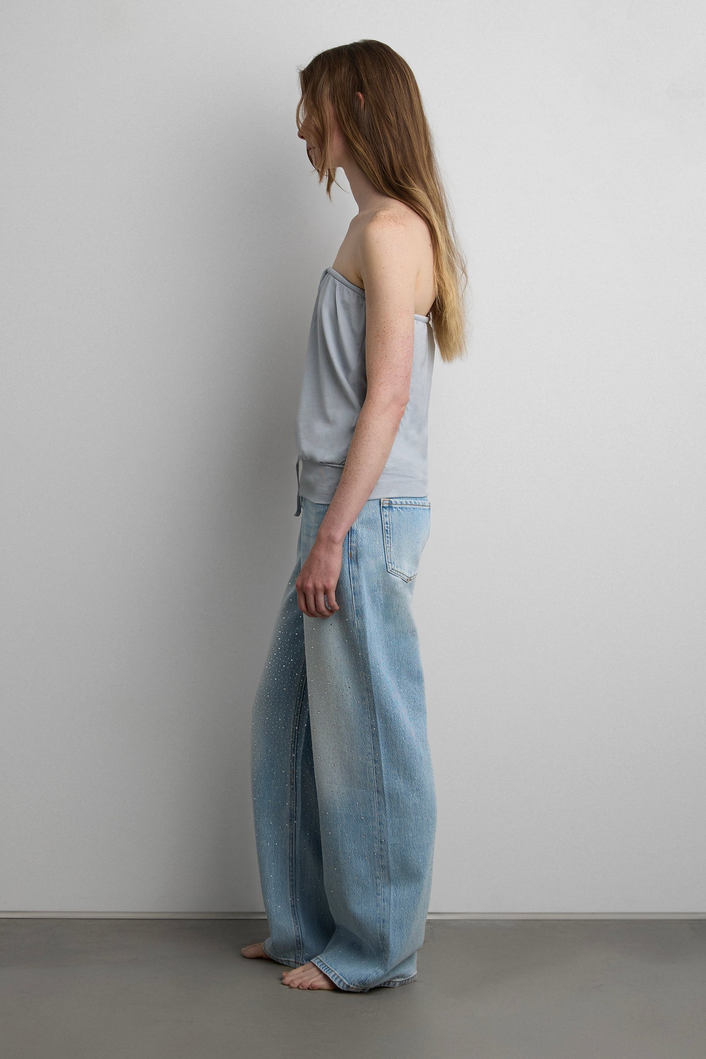 GLITTER EFFECT JEAN