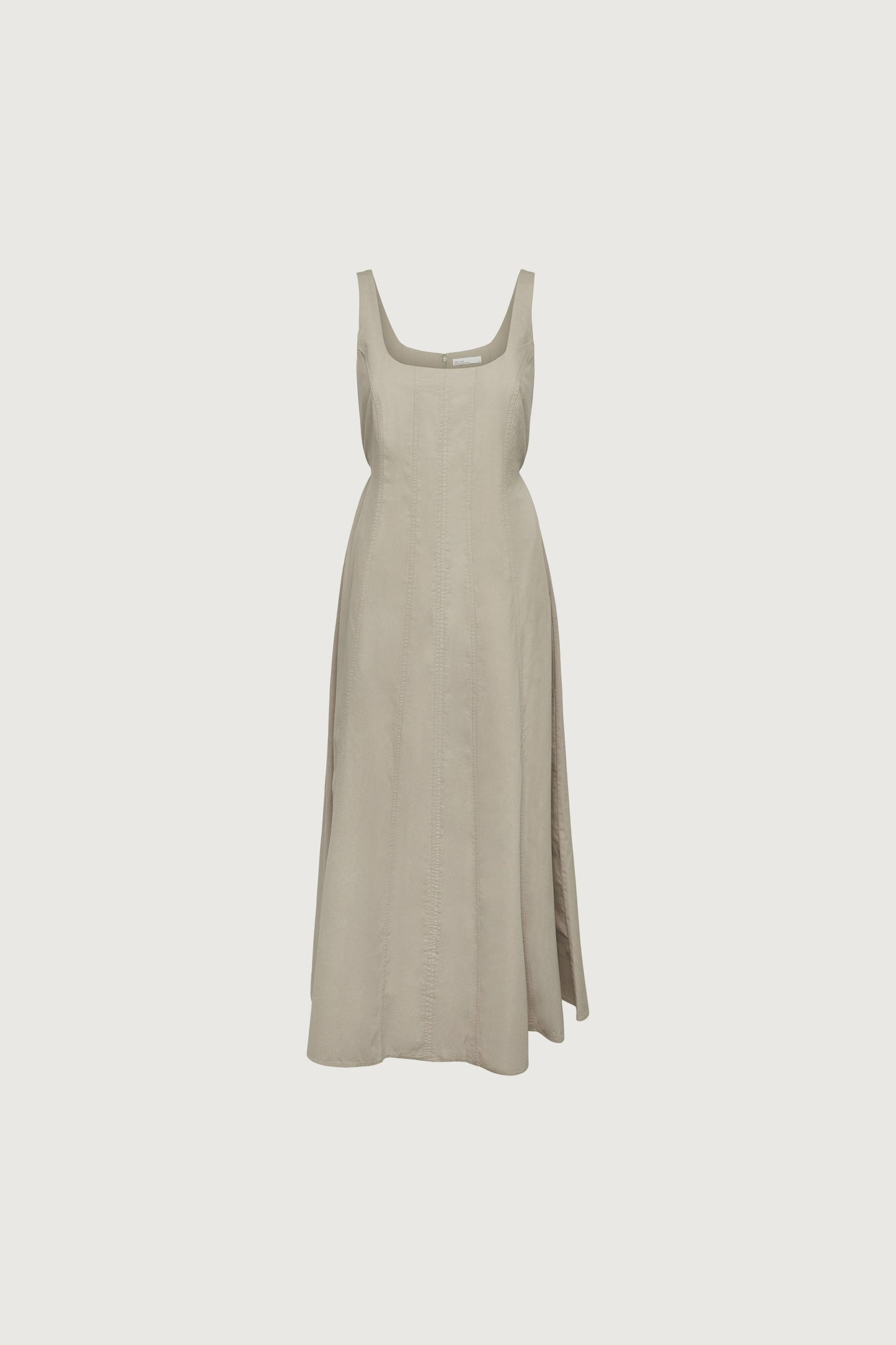 SQUARE NECK MAXI DRESS