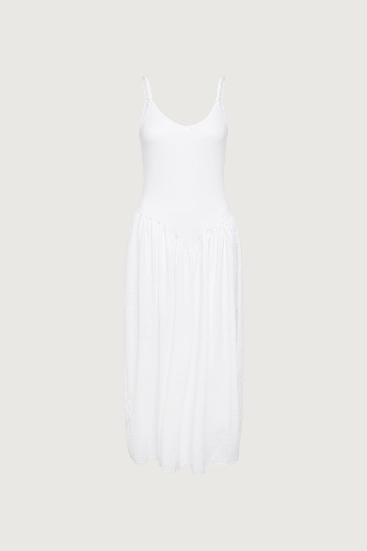 DROP WAIST MAXI DRESS