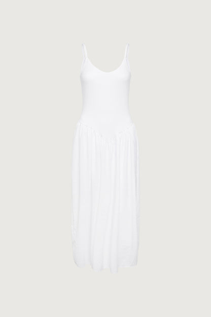 DROP WAIST MAXI DRESS