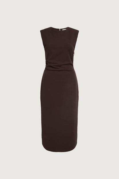 SLIM FIT MIDI DRESS