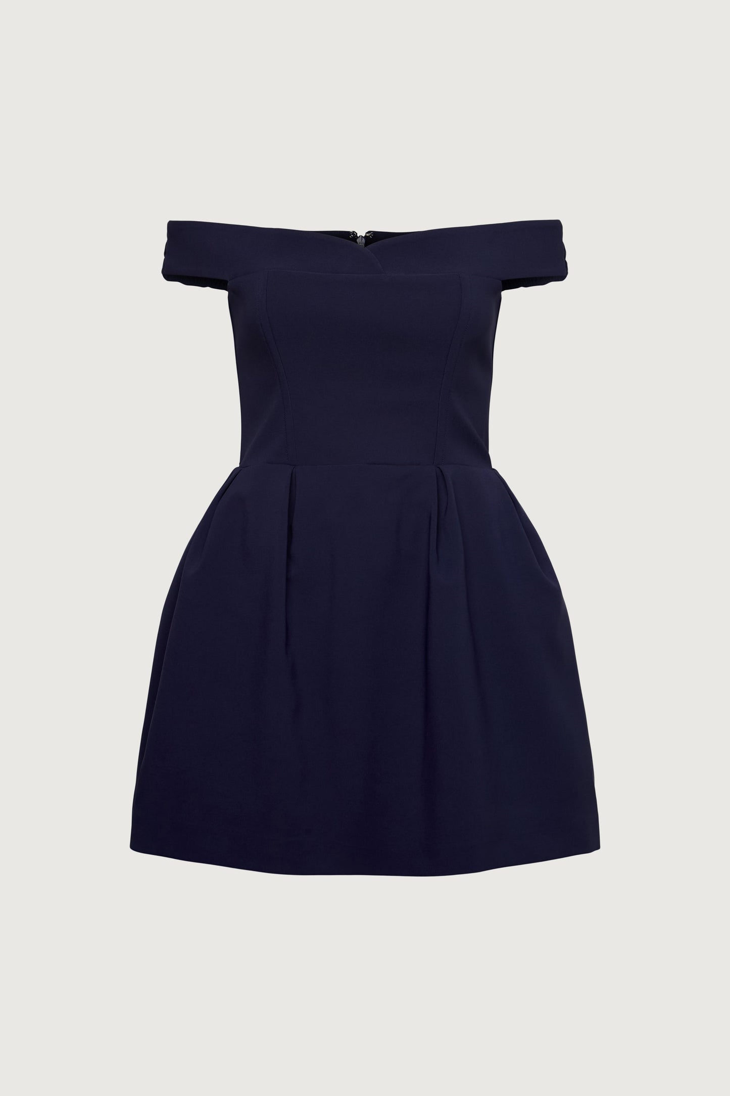 OFF THE SHOULDER CORSET MINI DRESS