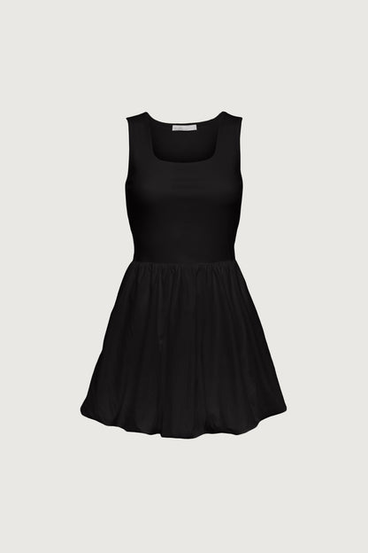MINI BUBBLE HEM DRESS