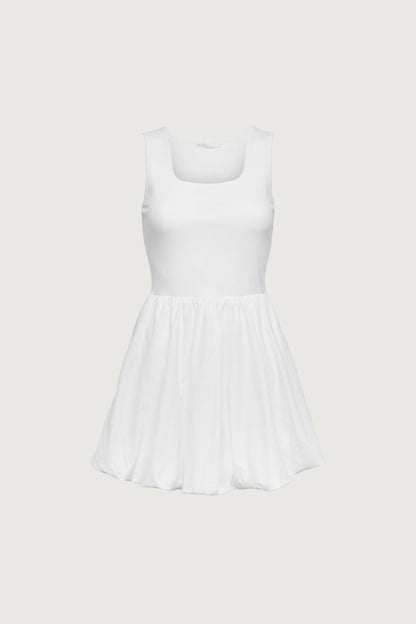 MINI BUBBLE HEM DRESS